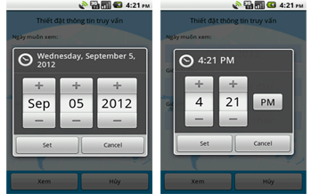 tracking time